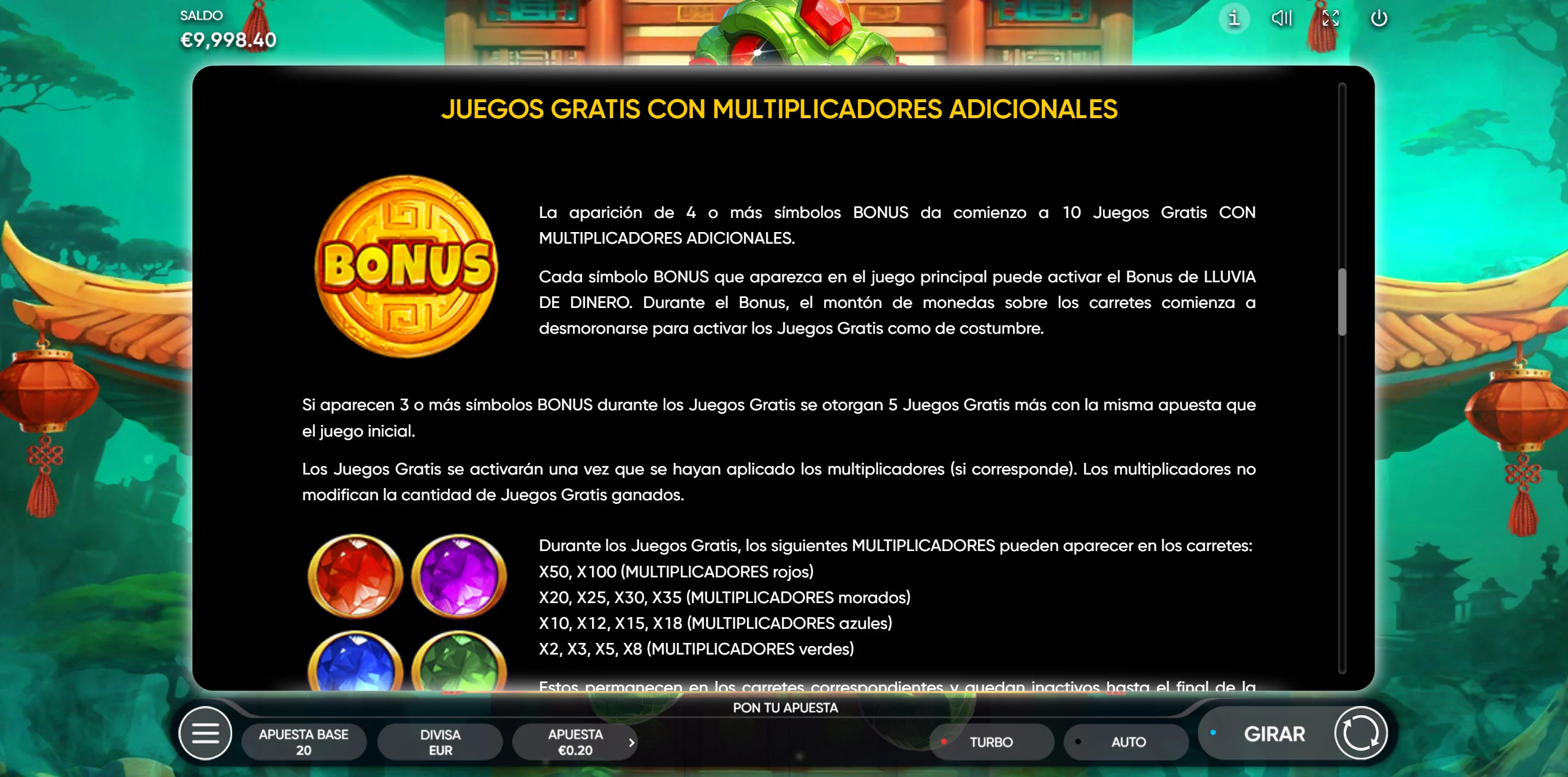 Fortune Snake — reglas de los juegos gratis y multiplicadores